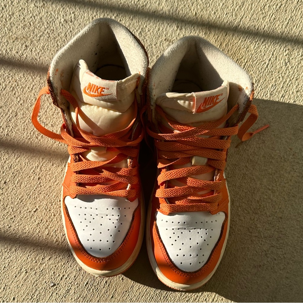 Jordan 1 High OG "White/Starfish/Cacao" Shoes